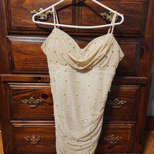 Gold Homecoming Dress